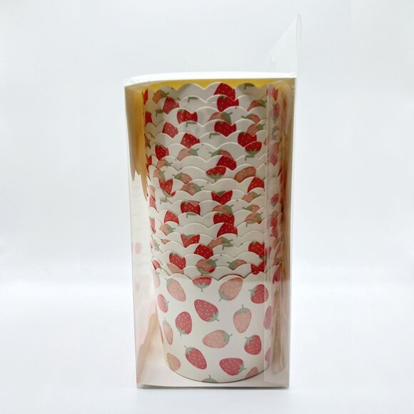 NEW My Minds Eye Strawberry Fields Baking Cups, Cupcake Liners - 36 Count - Picture 2 of 5